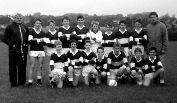 1988 U14 'B' Football Championship final.