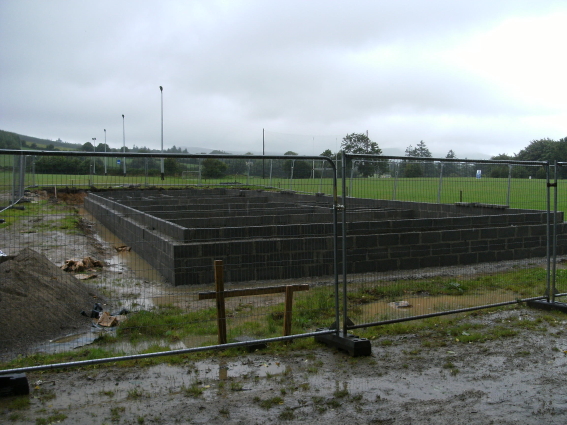 Foundations Laid For Dressing Rooms
