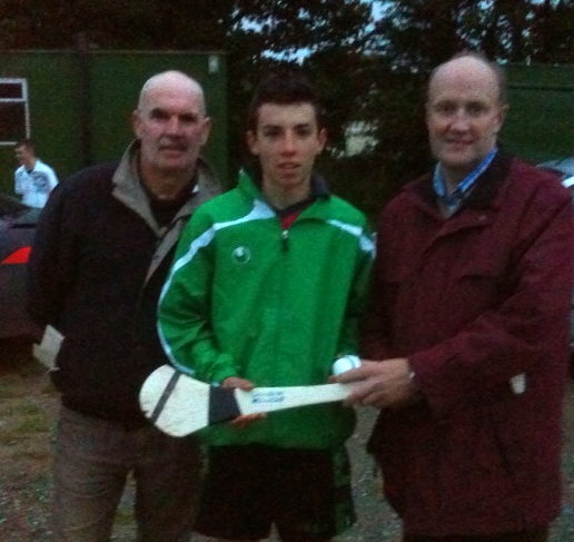 Brian O'Connell (centre) to represent Limerick under-14 hurlers