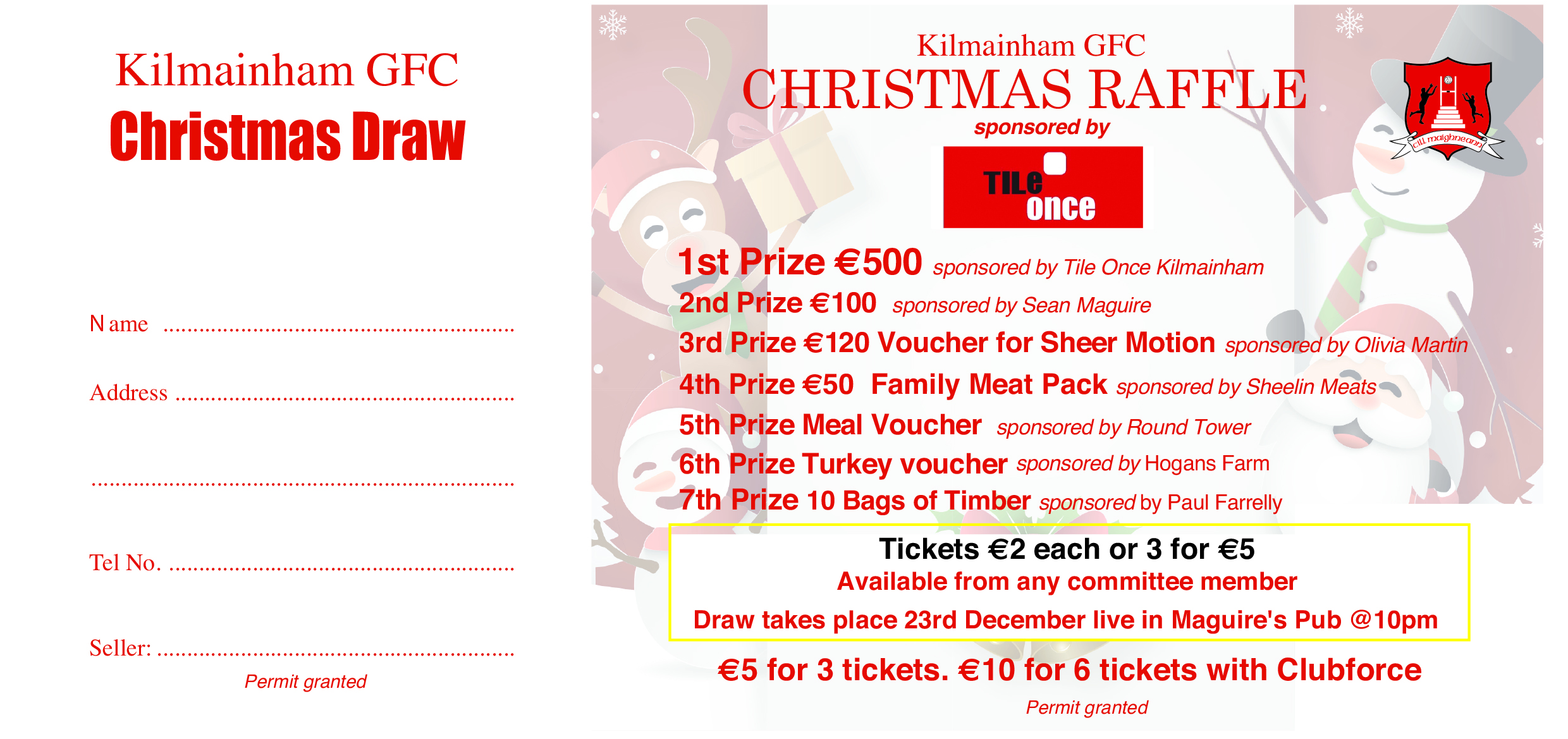 Christmas Raffle 2024