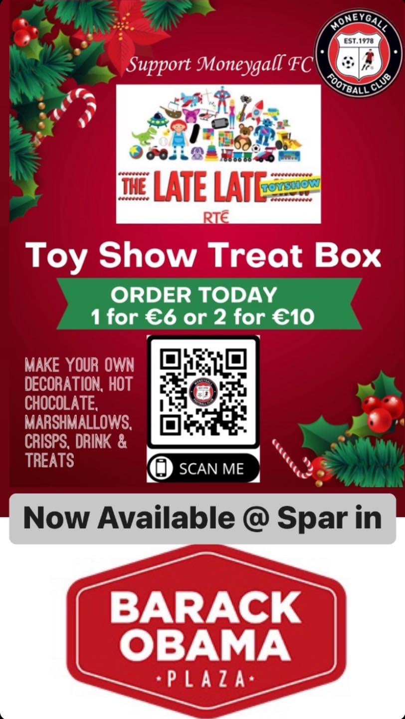 Order deadline is tomorrow at 4pm for Toy Show Treat Boxes!!