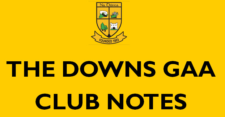 The Downs GAA Club Notes