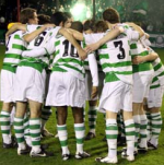 Shamrock Rovers FC Huddle