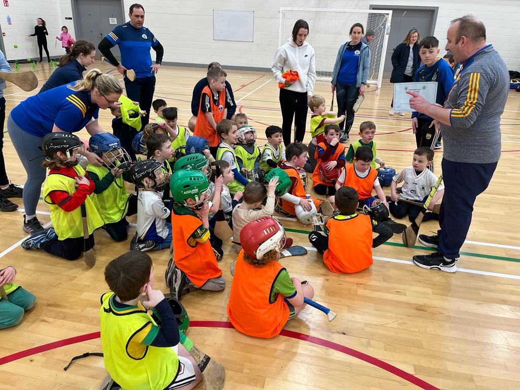 Tralee Parnells U7s first session of the season in Kerry Sports Academy